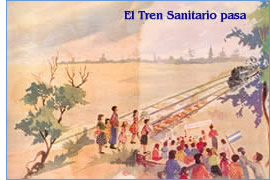 Tren sanitario Evita Peron